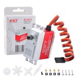 Original KST BLS825 V8.0 0.11sec 35kg HV Brushless Digital Standard Motor Metal for Helicopter RC Car Robot Arm Applications
